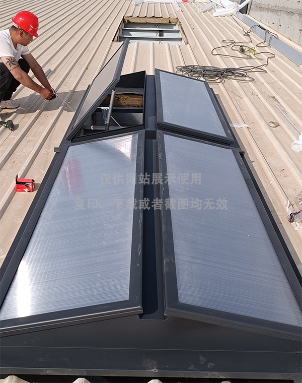 兰州王老吉生产车间汉台排烟天窗