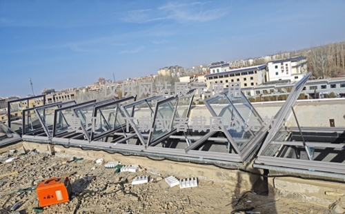 敦煌博物馆汉台排烟天窗