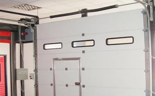 汉台工业提升门的安装方法