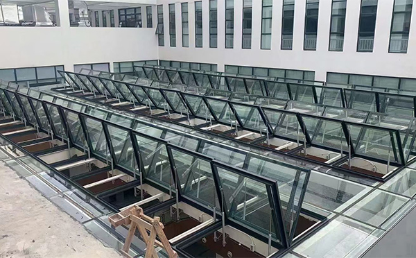 百安科技有限公司近期汉台排烟窗项目案例分享