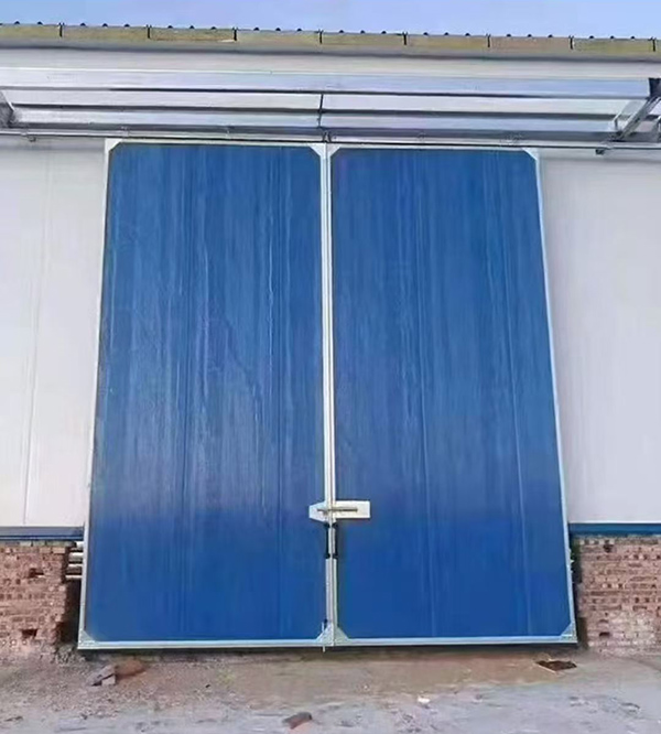 汉台工业门在大型仓储物流通道中的应用实例