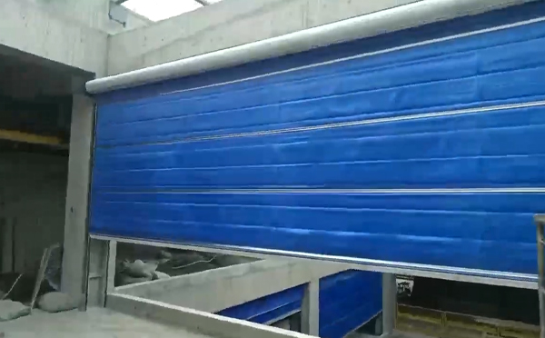 大型物流园区完成汉台防火门整体安装工程