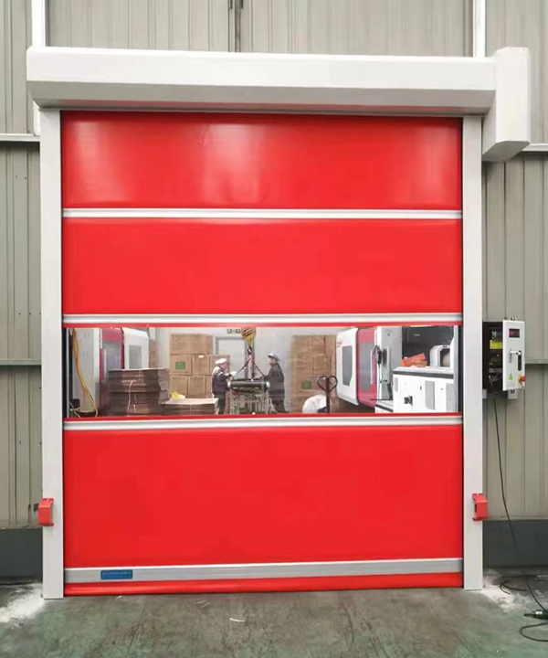 汉台快速汉台卷帘门提升电子制造厂房分区管理效率